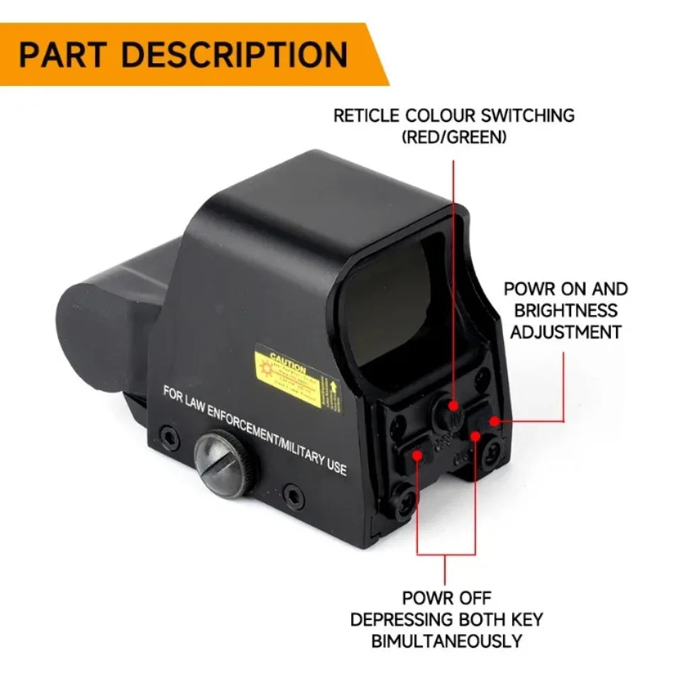 556 558 Holographic Red Dot Scope