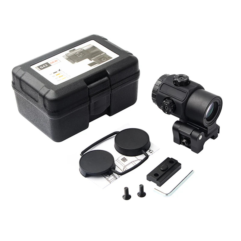 Tactical Eotech G33, G43, and G45 Sight Fixed 3X 5X Magnifier Scope