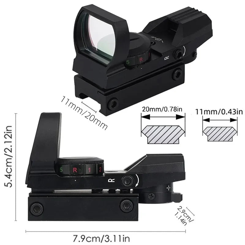 1X40 HD101 Red Dot Sight