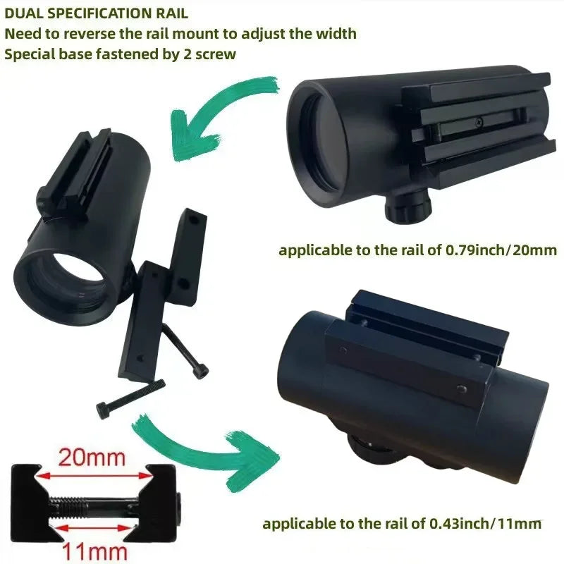 1X40 HD101 Red Dot Sight