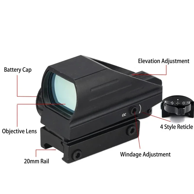 1X40 HD101 Red Dot Sight