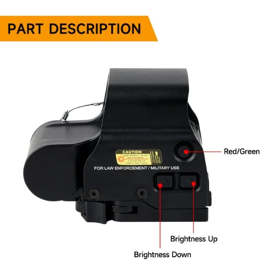 556 558 Holographic Red Dot Scope